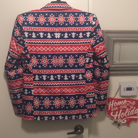 Ween Charm Christmas Blazer NWT π - Picture 4 of 4